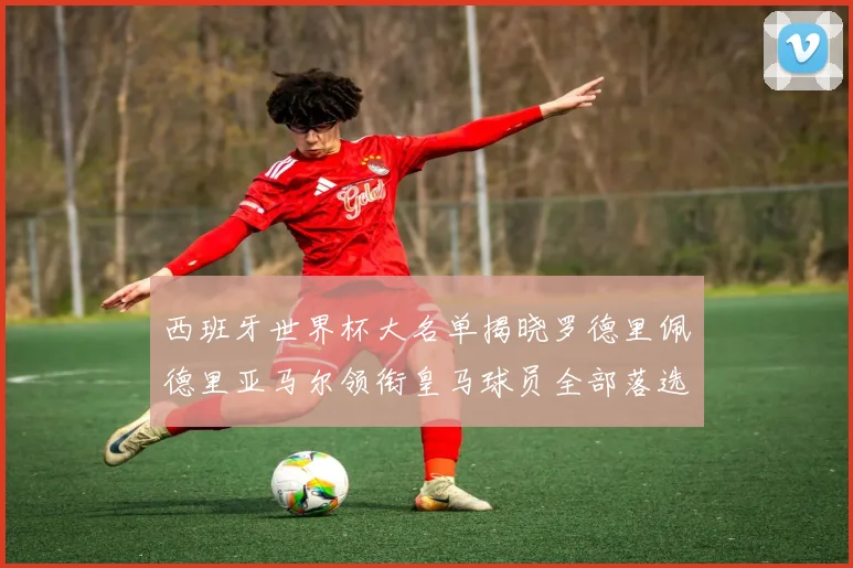 西班牙世界杯大名单揭晓罗德里佩德里亚马尔领衔皇马球员全部落选